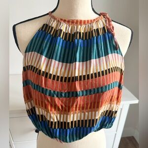 O'Neill Multicolor Striped Crop Top